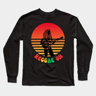 Reggae On Jamaica Long Sleeve T-Shirt